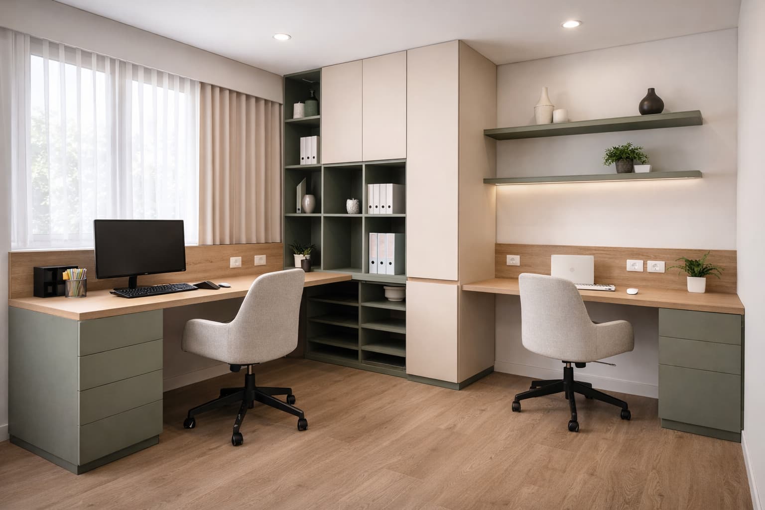 Escritorio de Alta Dirección con Armarios