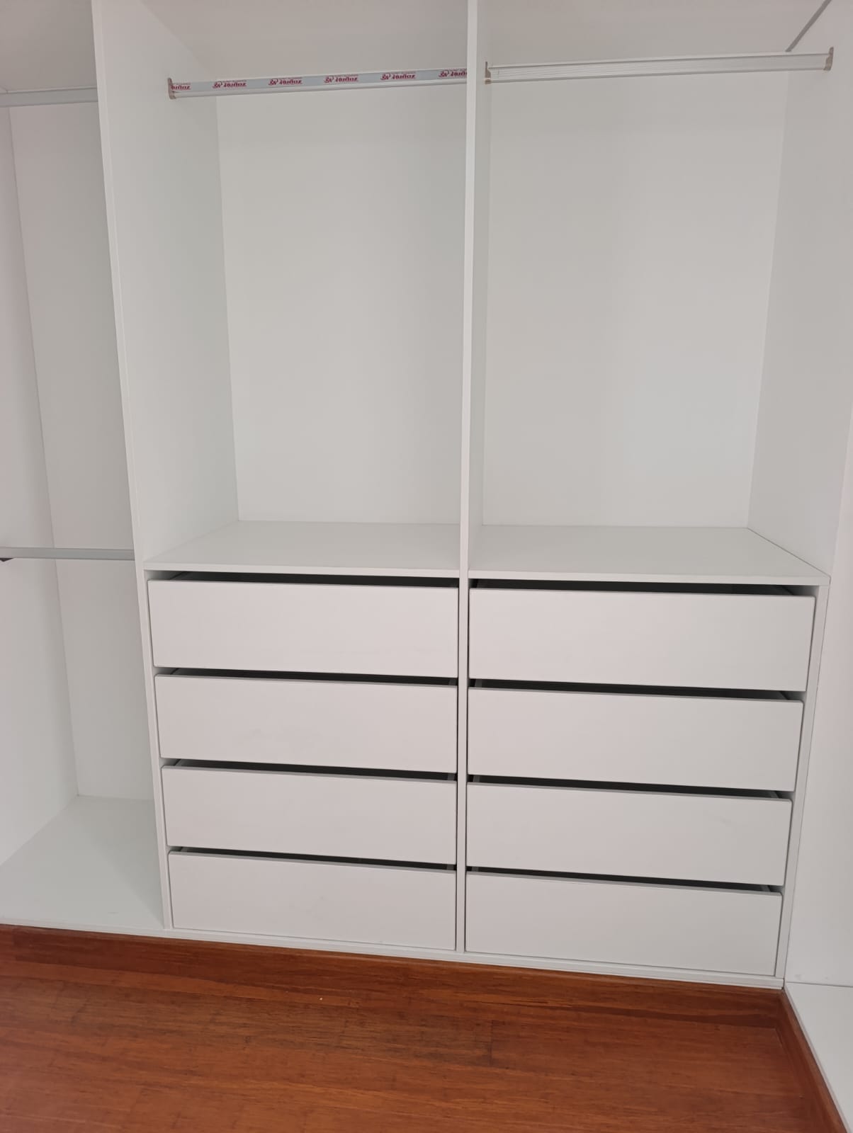 Clóset Abierto Organizador en Melamina de Alta Densidad